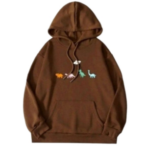 Unisex cartoon drawstring kangaroo pullover sz Xl